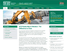 Tablet Screenshot of ntz-filters.co.uk